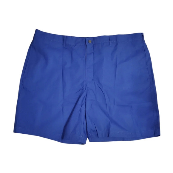 NEW Haband Men's Casual Blue Cotton Shorts 48 - Picture 1 of 5